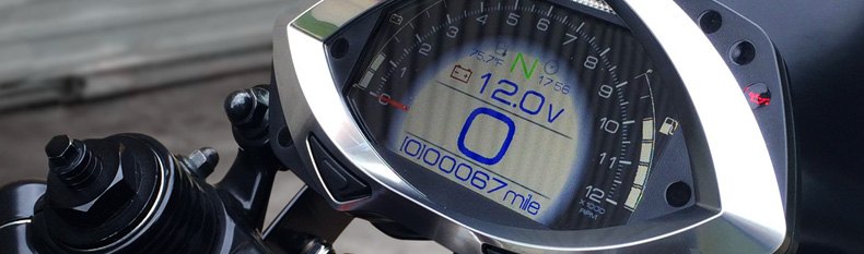 Koso Noth America DL-03SR GP-Style Speedometer BB642W20