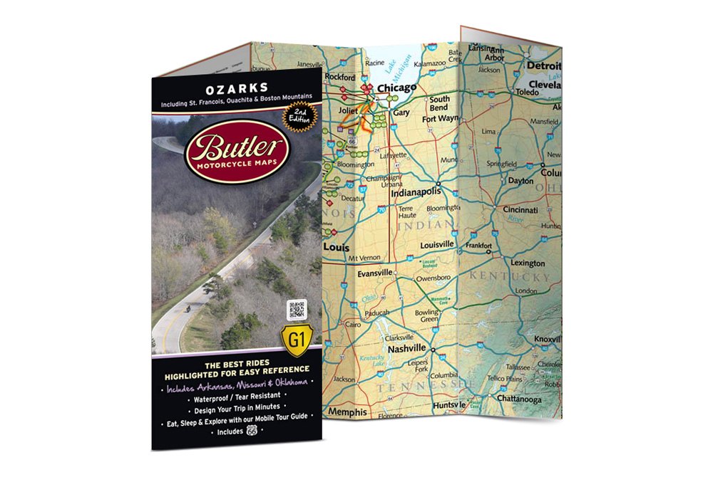 BUTLER MAPS G1 Series Maps Southern Appalachia MP-112 