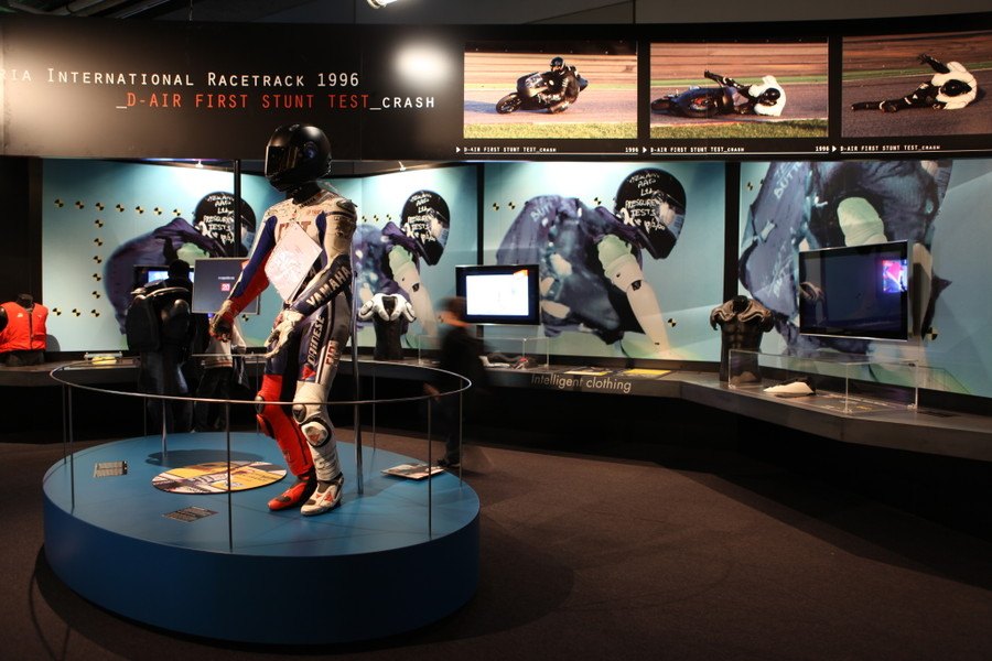 Dainese® - Protection on display