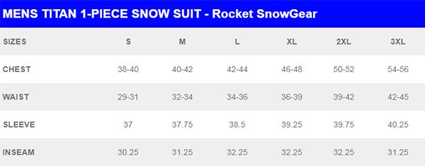 Joe Rocket® - Men"s Titan 1 Piece Snow Suit Rocket Snowgear