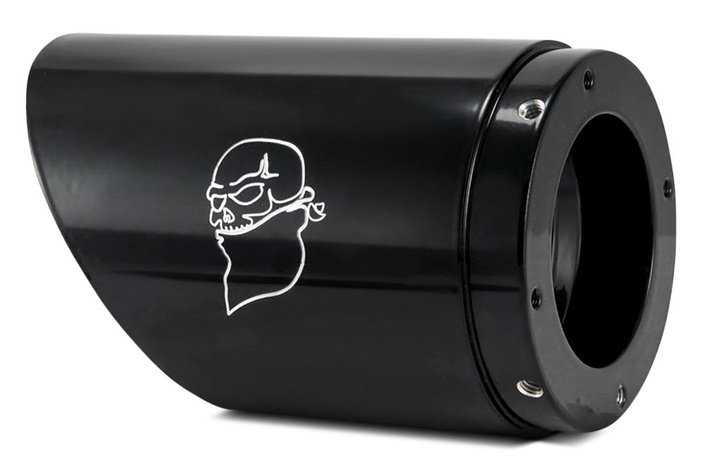 Motorcycle Exhaust Tips & Caps | Chrome, Polished - MOTORCYCLEiD.com