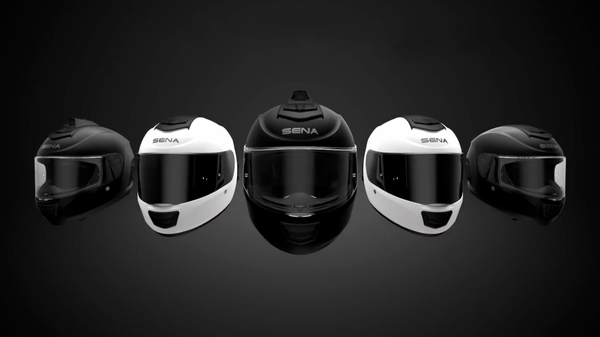 Sena® - Momentum Bluetooth Full Face Helmet