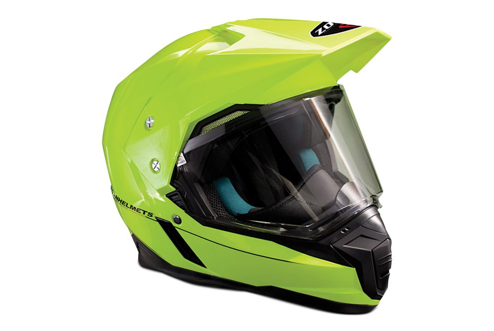 New 2XL Zoan Optimus Gloss Silver Modular Motorcycle Helmet 038-028 